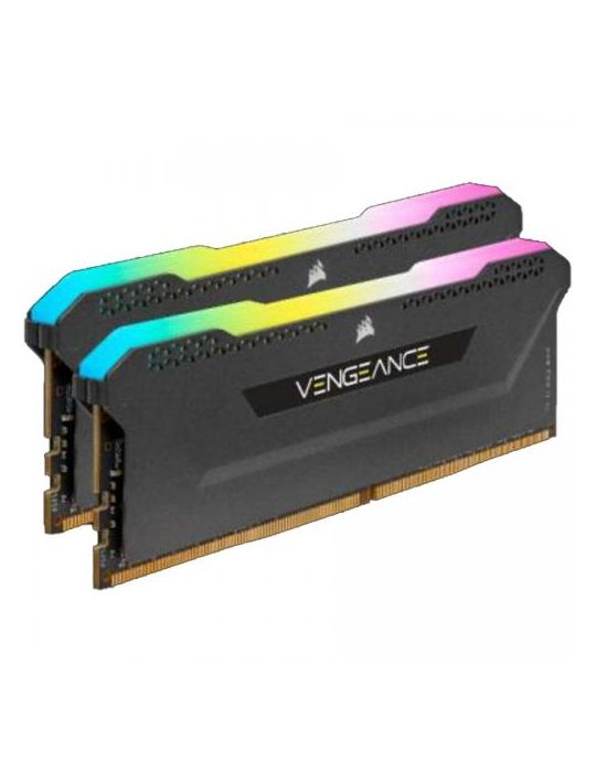 Kit Memorie Vengeance RGB PRO SL 32GB, DDR4-3200MHz, CL16, Dual Channel Corsair - 3
