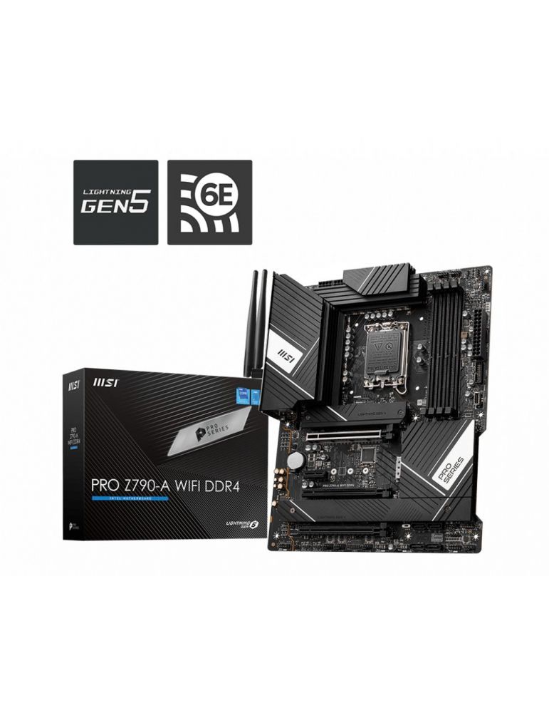MSI PRO Z790-A WIFI DDR4 plăci de bază Intel Z790 LGA 1700 ATX