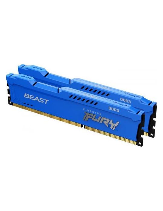 Memorie RAM  Kingston Fury Beast Blue 16GB  DDR3  1866MHz Kingston - 1