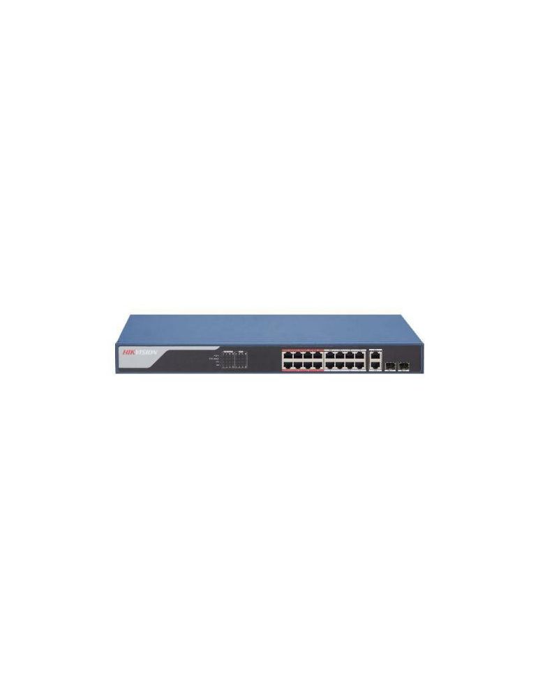 Switch Hikvision DS-3E1326P-SI, 24x RJ45, 2x RJ45 Combo, PoE