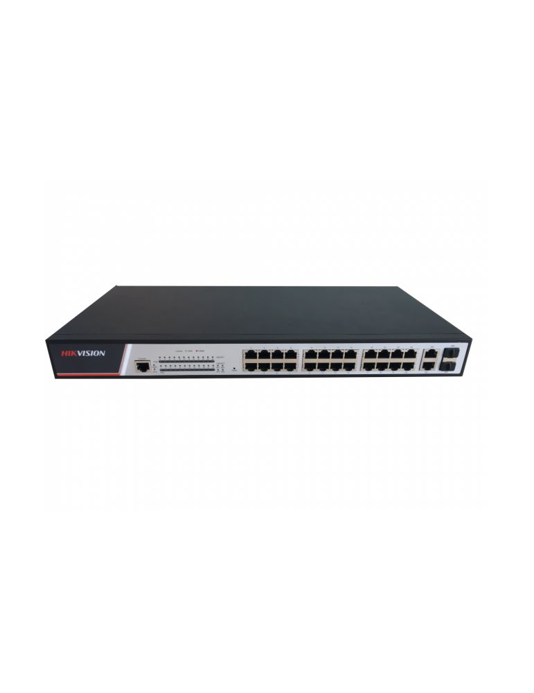 Switch Hikvision DS-3E2326P, 24x RJ45, 2x Combo (RJ45/SFP) uplink
