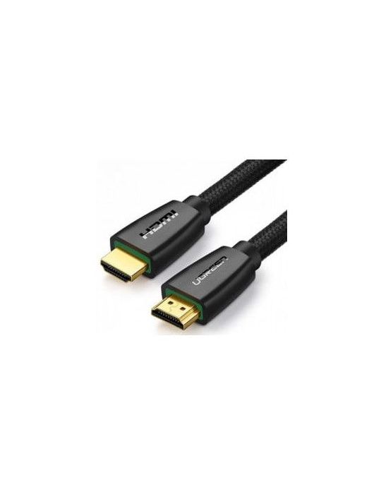 Ugreen 40410 cablu HDMI 2 m HDMI Tip A (Standard) 2 x HDMI Type A (Standard) Negru