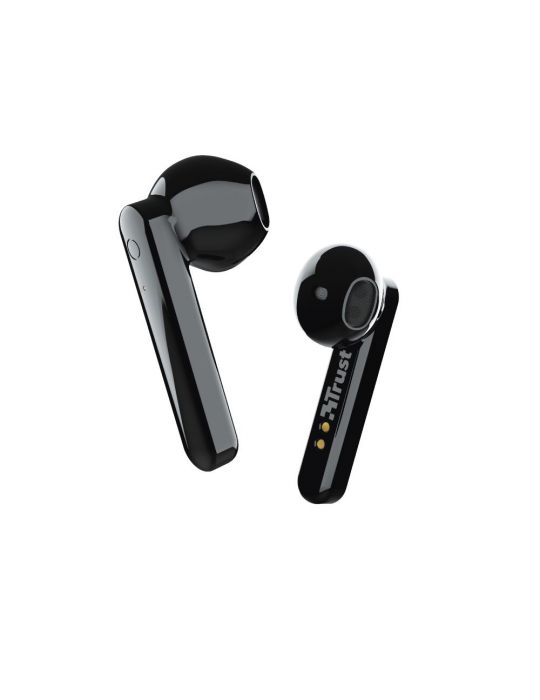 Trust Primo Touch Căști True Wireless Stereo (TWS) În ureche Apeluri Muzică Bluetooth Negru