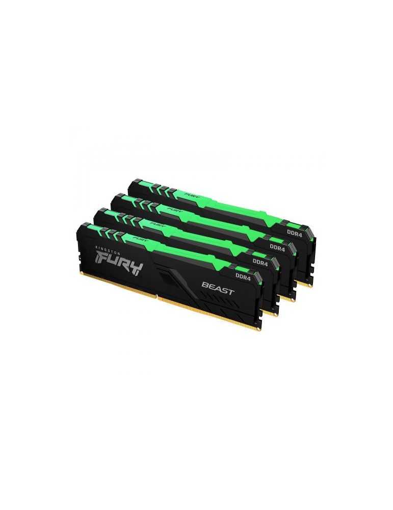 Memorie RAM Kingston FURY Beast RGB 64GB DDR4 3200mhz