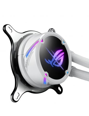 ASUS ROG STRIX LC II 360 ARGB WHITE EDITION Procesor Răcire lichidă all-in-one 12 cm Negru