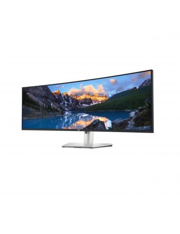 DELL UltraSharp U4924DW 124,5 cm (49") 5120 x 1440 Pixel 5K Ultra HD LCD Negru, Argint