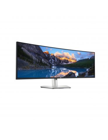 DELL UltraSharp U4924DW 124,5 cm (49") 5120 x 1440 Pixel 5K Ultra HD LCD Negru, Argint