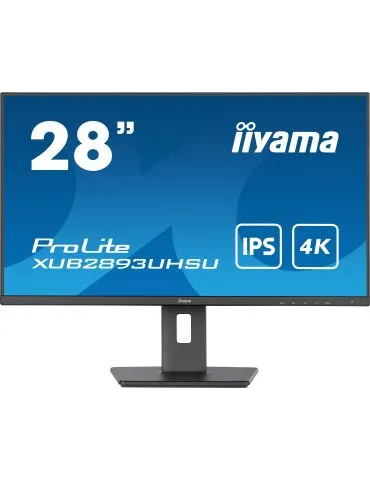 iiyama ProLite 71,1 cm (28") 3840 x 2160 Pixel 4K Ultra HD LED Negru - Tik.ro