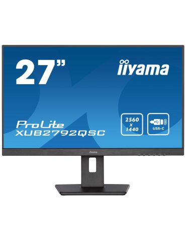iiyama ProLite 68,6 cm (27") 2560 x 1440 Pixel Wide Quad HD LED Negru - Tik.ro