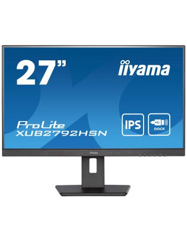 iiyama ProLite 68,6 cm (27") 1920 x 1080 Pixel Full HD LED Negru - Tik.ro