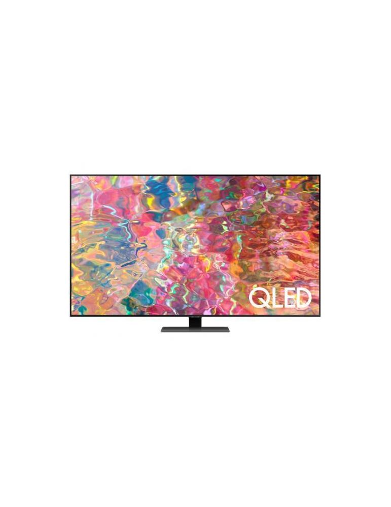 Televizor Samsung QE85Q80BA, QLED, 214cm, 4K Ultra HD, Smart TV, Carbon Silver