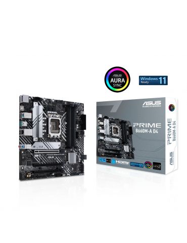 ASUS PRIME B660M-A D4 Intel B660 LGA 1700 micro-ATX