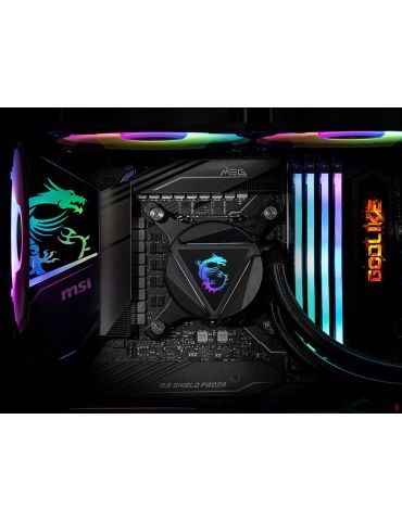 MSI MAG CORELIQUID 360R V2 sistem răcire computer Placă de bază, Procesor Kit lichid de răcire 12 cm Negru