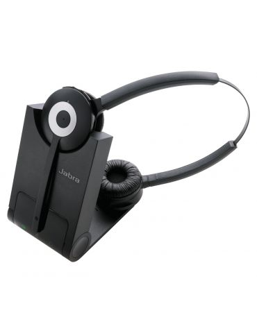 Jabra PRO 930 Duo MS Căști Fără fir Bandă de fixare pe cap Birou Call center Negru - Tik.ro