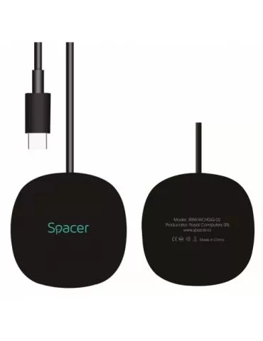 Incarcator wireless Spacer... - Tik.ro