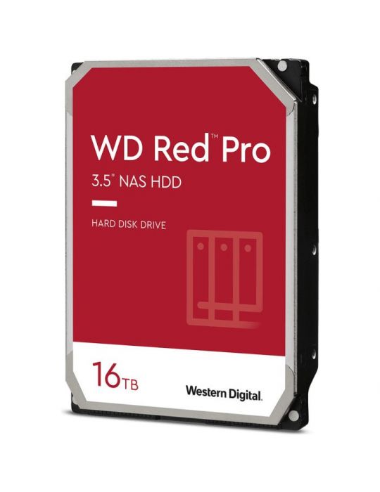 Hard disk WD Red Pro 16TB SATA-III 3.5 inch 7200rpm 512MB Bulk Wd - 1