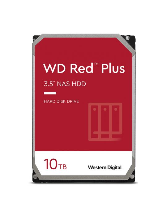 Hard Disk Western Digital Red Plus  10TB  SATAIII   256MB  3.5" Wd - 1