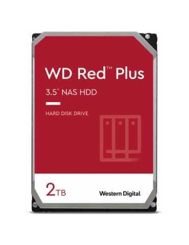 Hard Disk Western Digital Red Plus  2TB  SATA III 128MB  3.5" Wd - 1