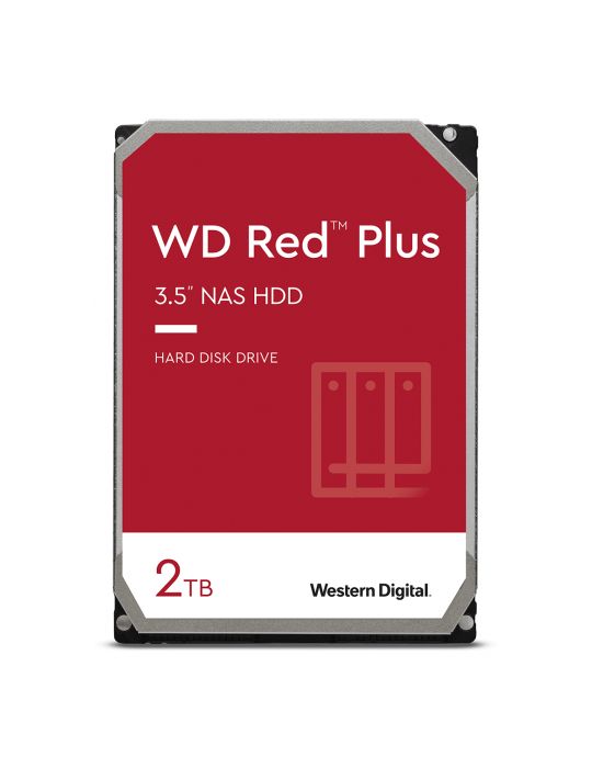 Hard Disk Western Digital Red Plus  2TB  SATA III 128MB  3.5" Wd - 1