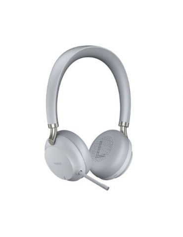 Yealink Bluetooth Headset BH72 Teams Light Gray USB-C Căști Prin cablu & Wireless Bandă de fixare pe cap Apeluri Muzică USB