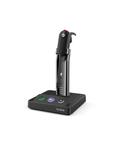 Yealink WH63 Sistem personal de conferințe audio Fără fir Cârlig-ureche, Bandă de fixare pe cap, În ureche Birou Call center - Tik.ro
