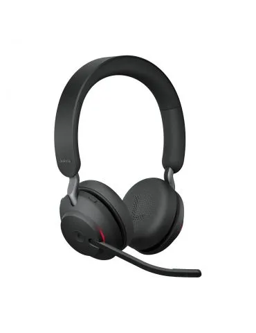 Jabra Evolve2 65, MS Stereo Căști Fără fir Bandă de fixare pe cap Birou Call center USB tip-C Bluetooth Negru