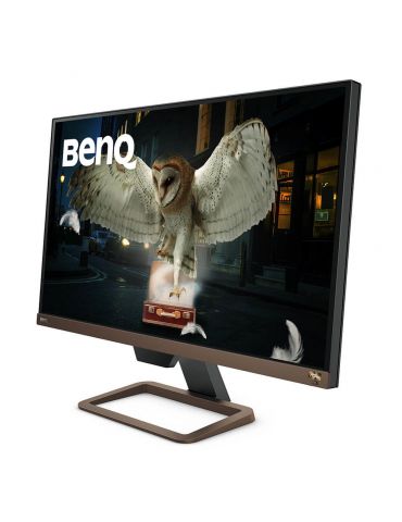 Benq EW2780U monitoare LCD 68,6 cm (27") 3840 x 2160 Pixel 4K Ultra HD LED Negru, Maro