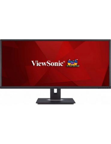 Viewsonic VG Series VG3456 monitoare LCD 86,6 cm (34.1") 3440 x 1440 Pixel UltraWide Quad HD LED Negru