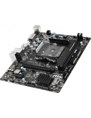 MSI A320M-A PRO plăci de bază AMD A320 Mufă AM4 micro-ATX
