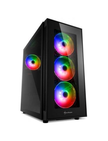 Carcasa Sharkoon TG5 PRO RGB, Fara Sursa Sharkoon - 2