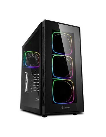 Carcasa Sharkoon TG6 RGB, Fara Sursa Sharkoon - 1 - Tik.ro