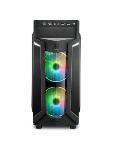 Carcasa Sharkoon VG6-W RGB, Fara Sursa Sharkoon - 1 - Tik.ro