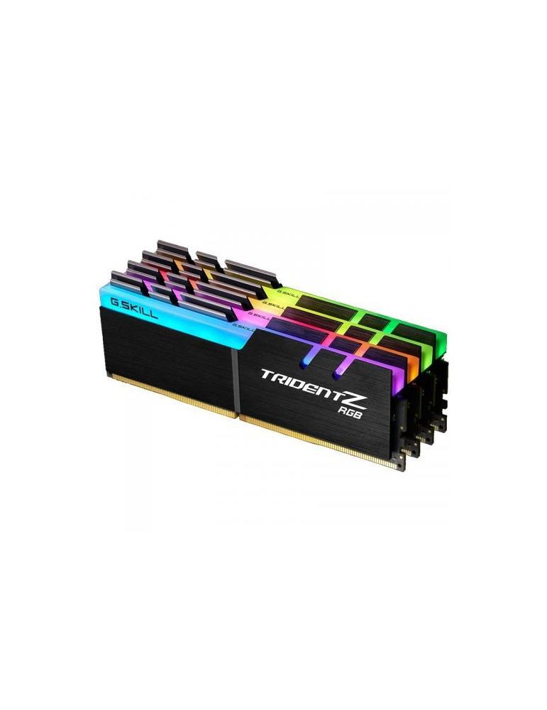 Kit Memorie G.Skill Trident Z RGB 64GB (4x 16GB), DDR4-3200MHz, CL16, Quad Channel