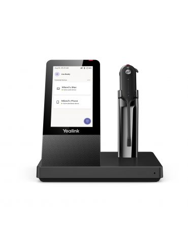 Yealink WH67 Teams Sistem personal de conferințe audio Fără fir Bandă de fixare pe cap Birou Call center Bluetooth Stand de - Tik.ro
