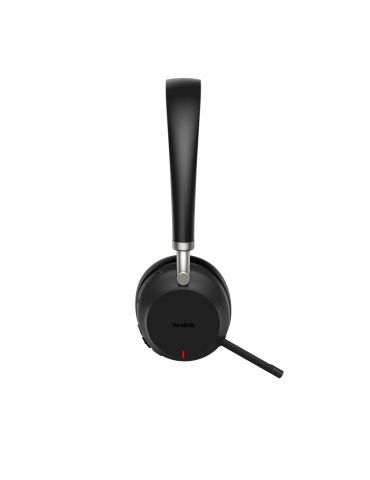 Yealink BH72 Teams + BHC76 Căști Fără fir Bandă de fixare pe cap Birou Call center USB Tip-A Bluetooth Stand de încărcare Negru