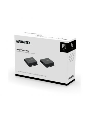 Marmitek MegaView 67 Pro Emițător & receiver AV Negru