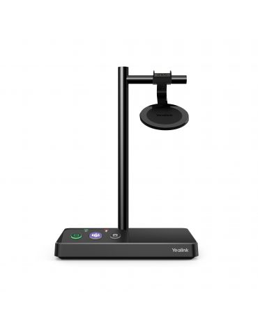 Yealink WH62 Mono UC Sistem personal de conferințe audio Fără fir Bandă de fixare pe cap Birou Call center Micro-USB Stand de