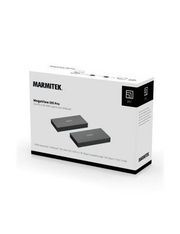 Marmitek MegaView 251 Pro Emițător & receiver AV Negru