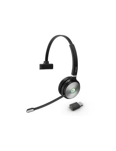 Yealink WH62 Portable Căști Fără fir Bandă de fixare pe cap Apeluri Muzică Negru, Gri - Tik.ro