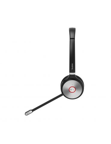 Yealink WH62 Dual Teams Sistem personal de conferințe audio Fără fir Bandă de fixare pe cap Birou Call center Micro-USB Stand