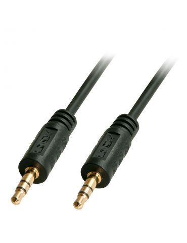 Lindy 35641 cablu audio 1 m 3.5mm Negru - Tik.ro
