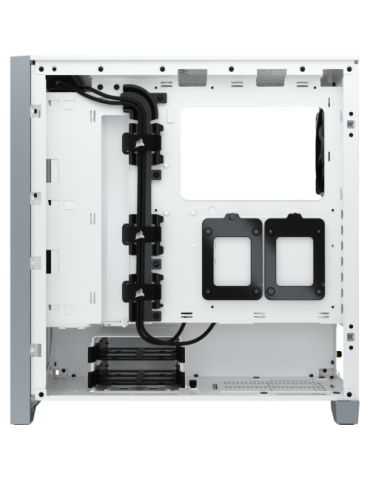 Carcasa Corsair 4000D Airflow White, Fara sursa Corsair - 1