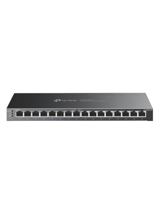 TP-Link TL-SG2016P switch-uri L2 L3 L4 Gigabit Ethernet (10 100 1000) Power over Ethernet (PoE) Suport Negru