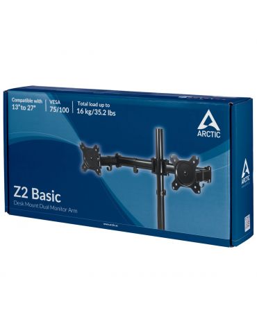 ARCTIC Z2 Basic 68,6 cm (27") Negru Birou