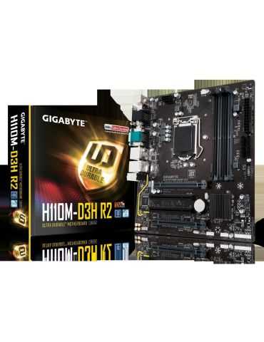 Placa de baza gigabyte h110m-d3h r2 lga1151 intel h110 expresschipset Gigabyte - 1