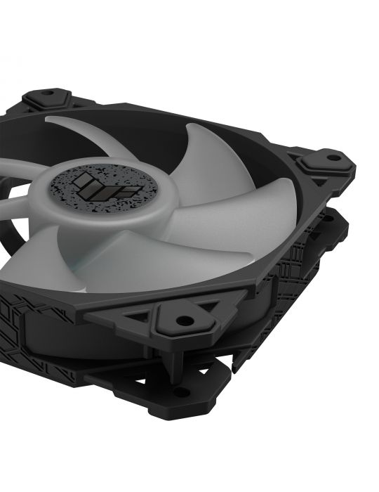 ASUS TUF Gaming TF120 ARGB Fan Carcasă calculator Răcitor de aer 12 cm Negru