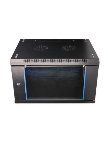 Rack ExtraLink EX.7225, 6U, 600x450, Black Extralink - 1 - Tik.ro