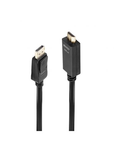 Lindy 36922 adaptor pentru cabluri video 2 m DisplayPort HDMI Tip A (Standard) Negru - Tik.ro