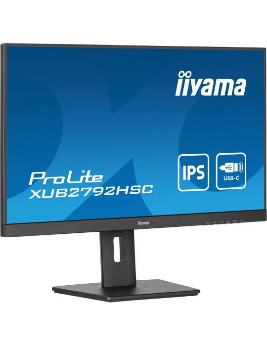 iiyama ProLite XUB2792HSC-B5 LED display 68,6 cm (27") 1920 x 1080 Pixel Full HD Negru