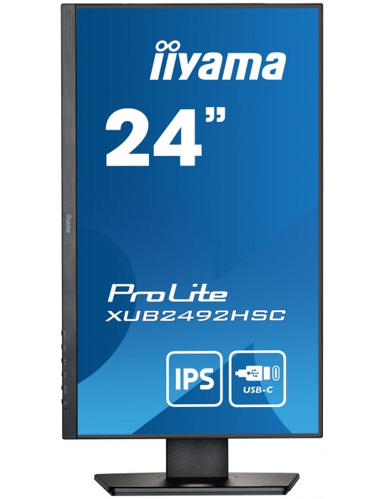 iiyama ProLite XUB2492HSC-B5 LED display 61 cm (24") 1920 x 1080 Pixel Full HD Negru